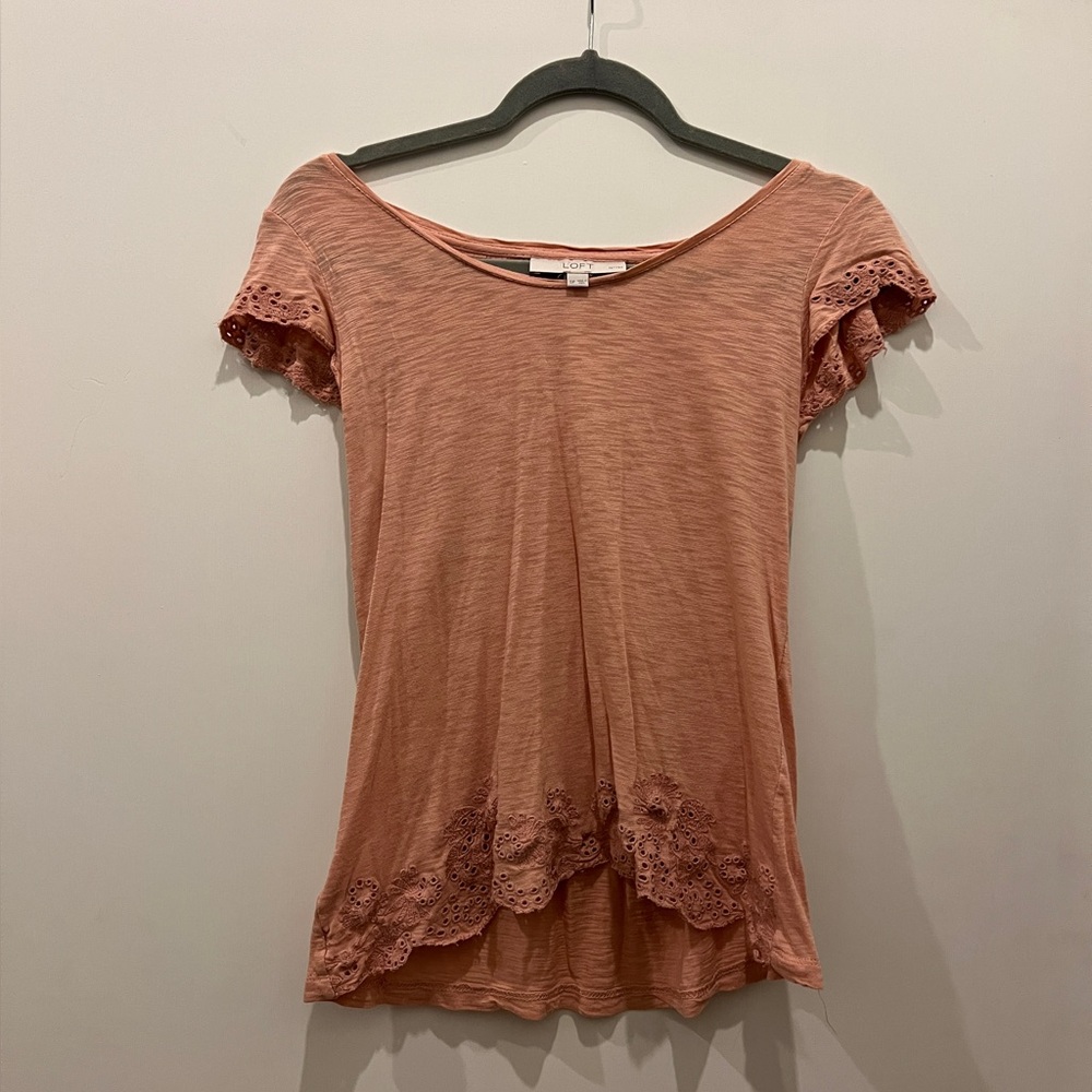 Loft Short Sleeve Blouse